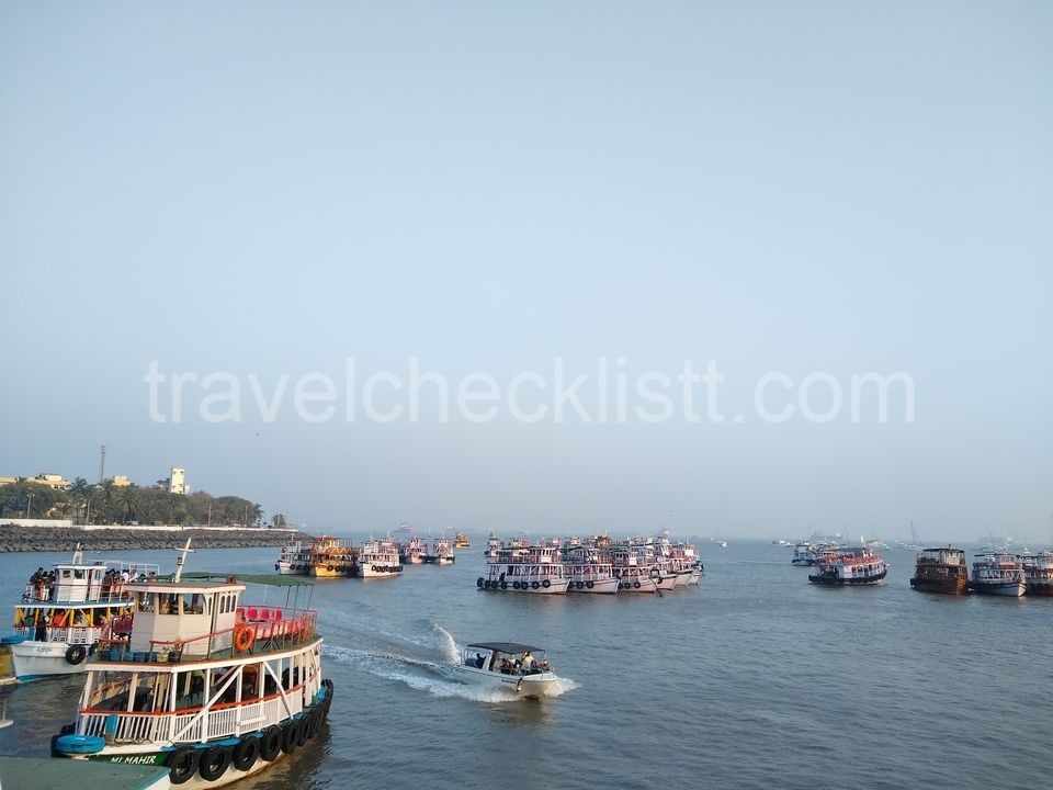 Ferry rides at Gateway of India.Mumbai