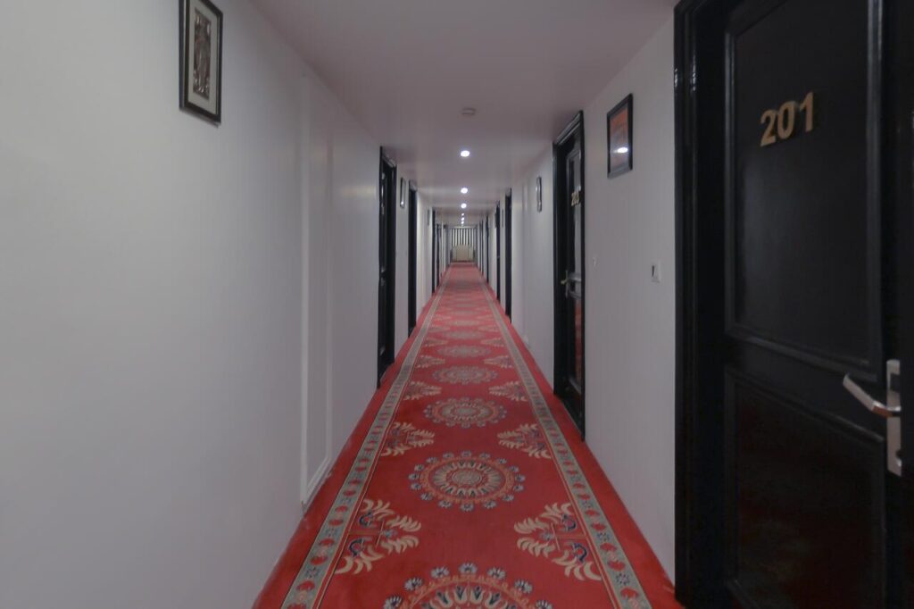 Hallway to the room