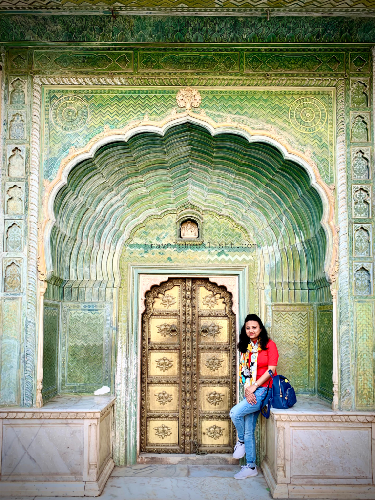 Leheriya Gate, Pritam Nivas Chowk,City Palace Jaipur