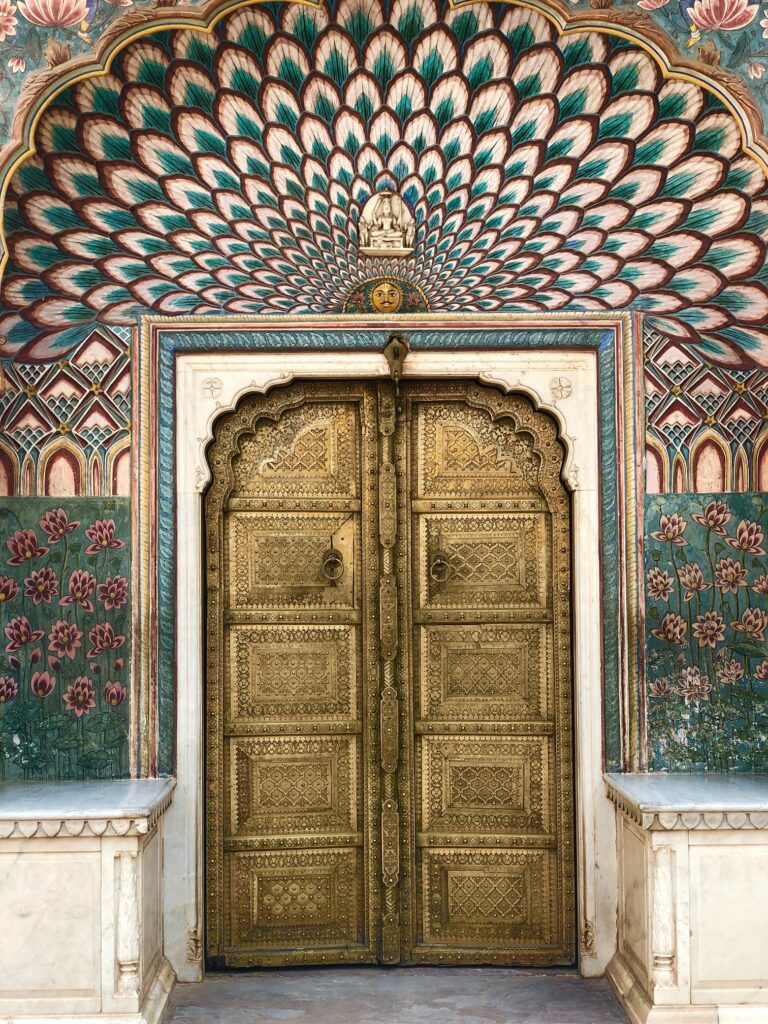 Lotus Gate, Pritam Nivas Chowk, City palace Jaipur